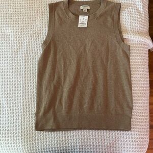 J. Crew Women's Tan Tank Top NWOT